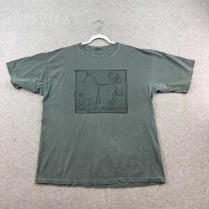 Vintage 1998 Cavern Canines By McCartney Belgian Malinois T Shirt XL Art Dog Men